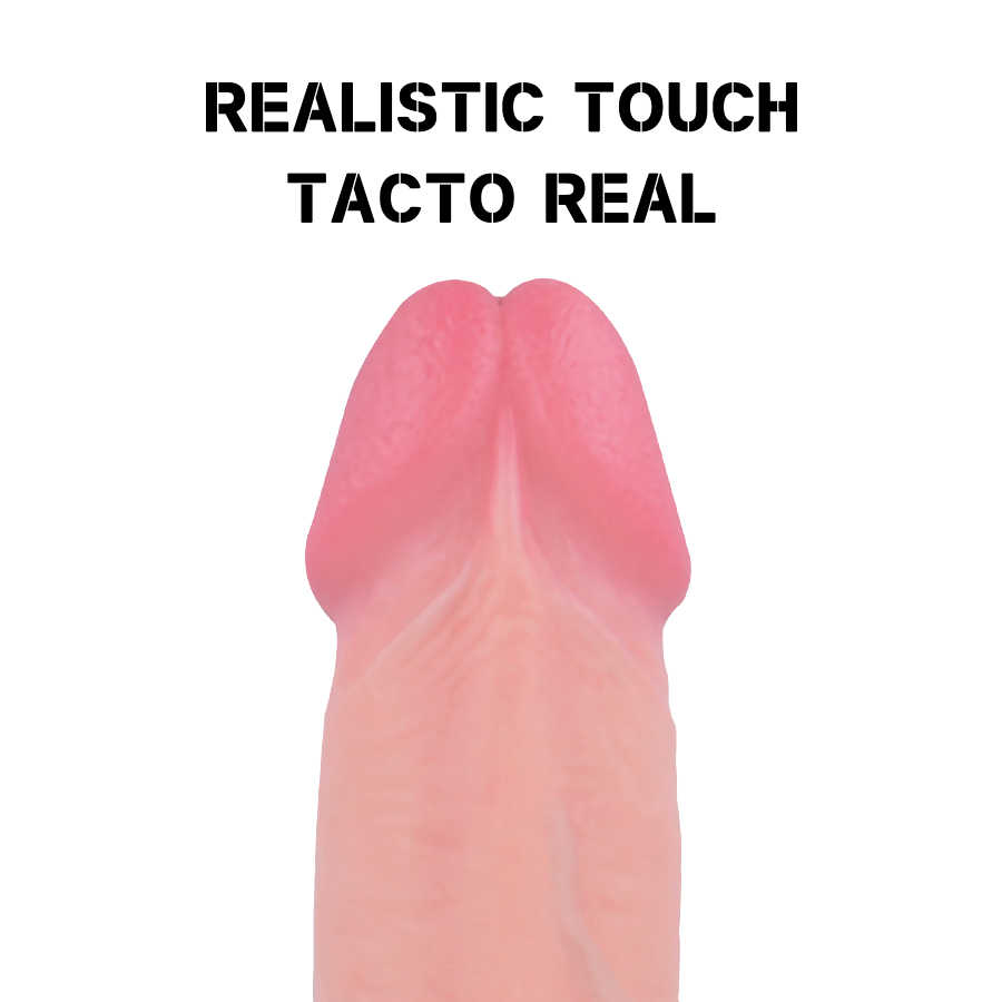 ROCKARMY - DILDO RÉALISTE TIGRE DOUBLE DENSITÉ 14 CM -OU- 4,46 CM