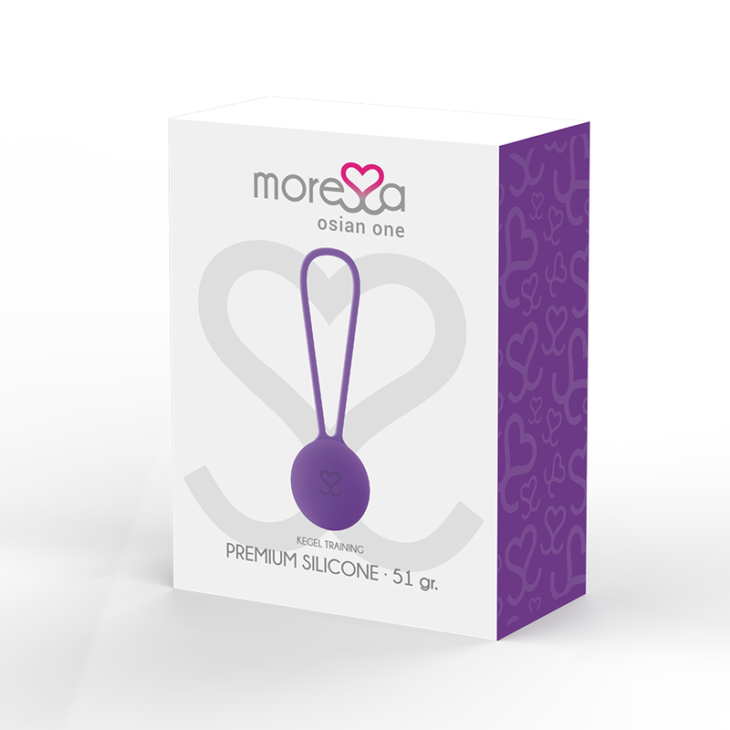 MORESSA - OSIAN ONE ENTRAINEMENT DU PLANCHER PELVIEN 51gr SILICONE PREMIUM LILAS