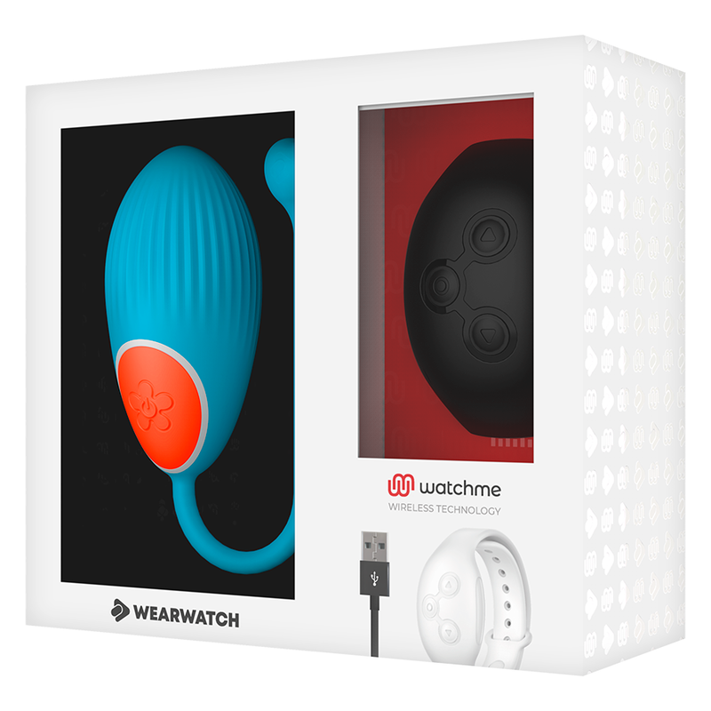 WEARWATCH - TECHNOLOGIE DE CONTRÔLE À DISTANCE EGG WATCHME BLUE / JET