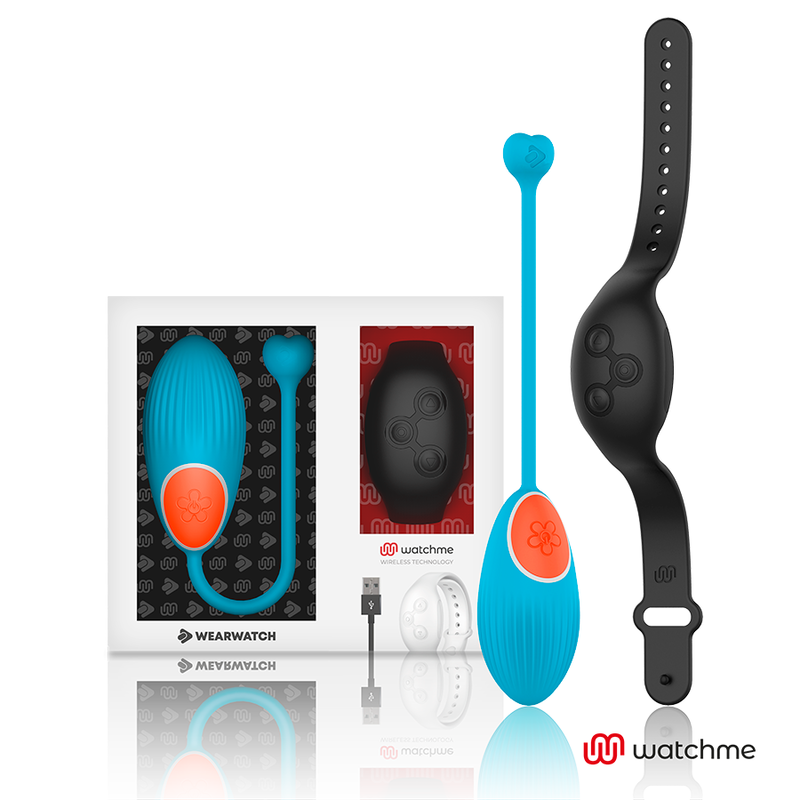 WEARWATCH - TECHNOLOGIE DE CONTRÔLE À DISTANCE EGG WATCHME BLUE / JET