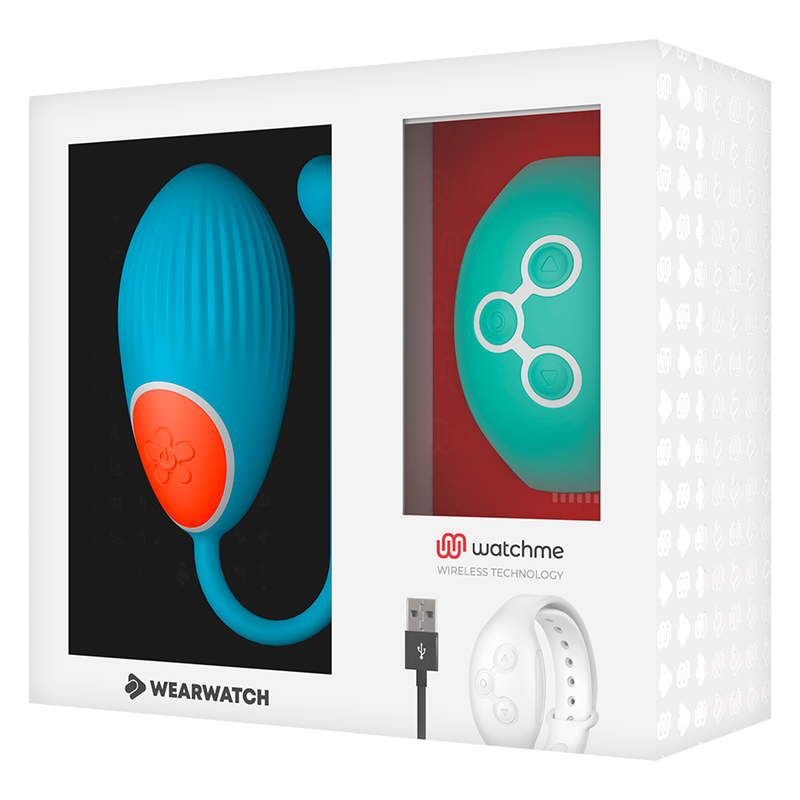WEARWATCH - TECHNOLOGIE DE CONTRÔLE À DISTANCE DES ŒUFS WATCHME BLEU / AIGUE-MARINE